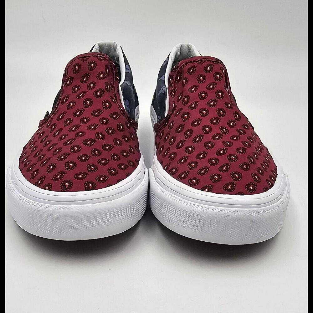 Vans Women Slip- Multi-color Paisley Print